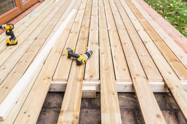Damaged Deck Boards Repair in Missoula