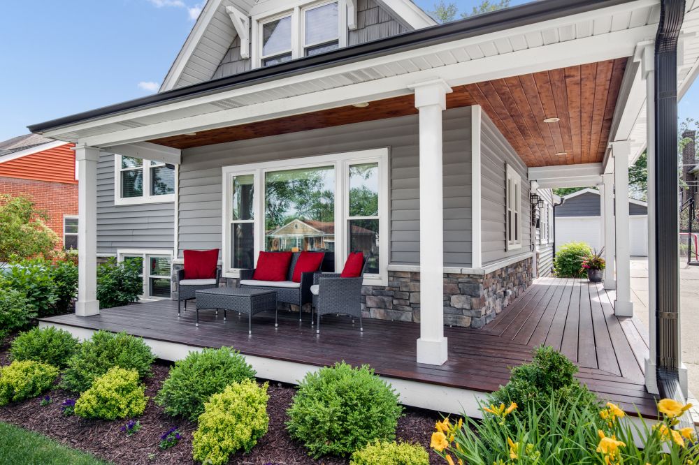 Porch Pillar Repair in Missoula