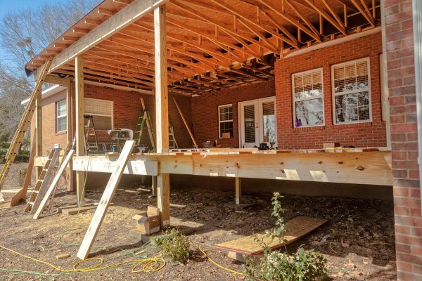 Porch Columns Installation in Missoula
