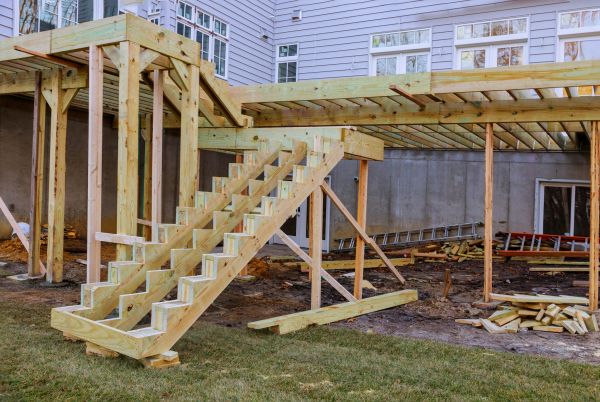 Deck Post Replacement in Missoula