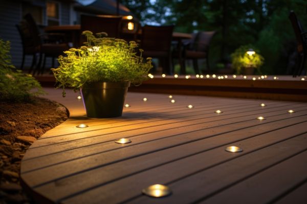 Ground Level Deck Construction in Missoula